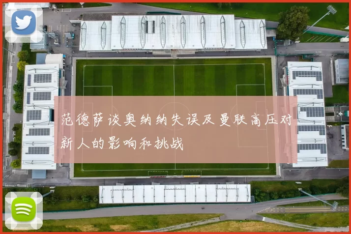 范德萨谈奥纳纳失误及曼联高压对新人的影响和挑战